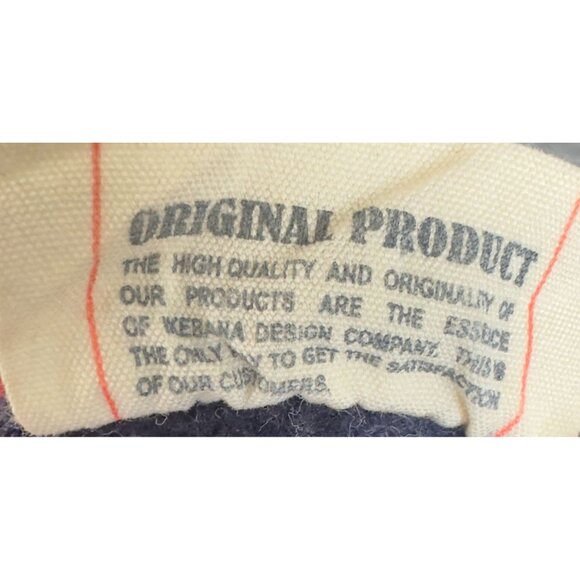 FCB Barcelona 1714 Authentic Hoodie M Navy Blue Fleece Raglan Sleeve By Ikebana - Picture 8 of 11